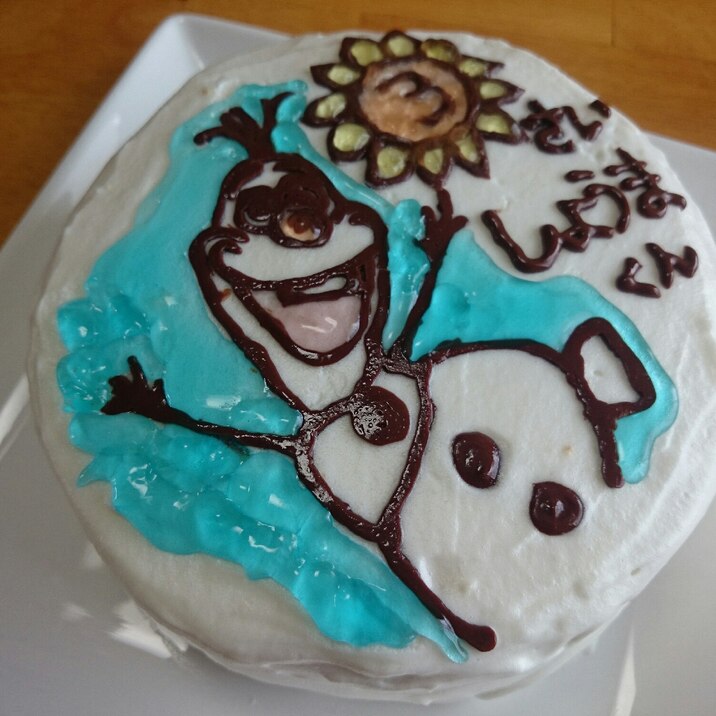 アナと雪の女王 オラフのバースデーケーキ レシピ 作り方 By なんでも屋283 楽天レシピ アナと雪の女王 オラフのバースデーケーキ レシピ 作り方 By なんでも屋283 楽天レシピ